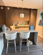 White Alabaster Stone Pendant Lamp. Natural Stone Hanging Light, Alabaster Ceiling Light,