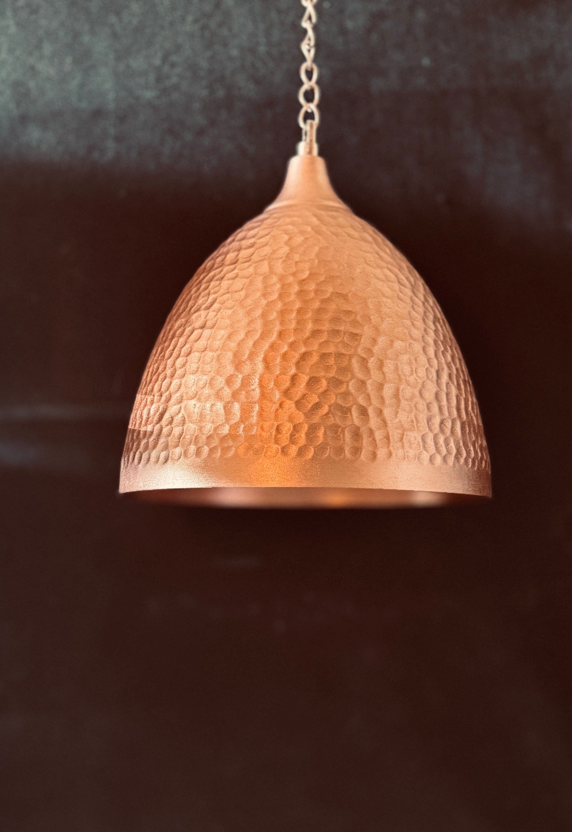 Hammered Pure Copper Dome Pendant Light Light Fixture Ceiling Lights Moroccan Pendant Lamp Egyptian Pendant Lamp copper