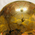 Handcrafted Moroccan Flush Mount Brass Ceiling Lights Pendant Light , Semi Flush Mount , Gold Color