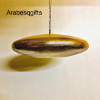 Brass ceiling lamp, 40cm or 50cm moroccan ceiling lamp, moroccan lamp, pendant brass lamp Oval Shape. UFO shape