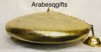 Brass ceiling lamp, 40cm or 50cm moroccan ceiling lamp, moroccan lamp, pendant brass lamp Oval Shape. UFO shape
