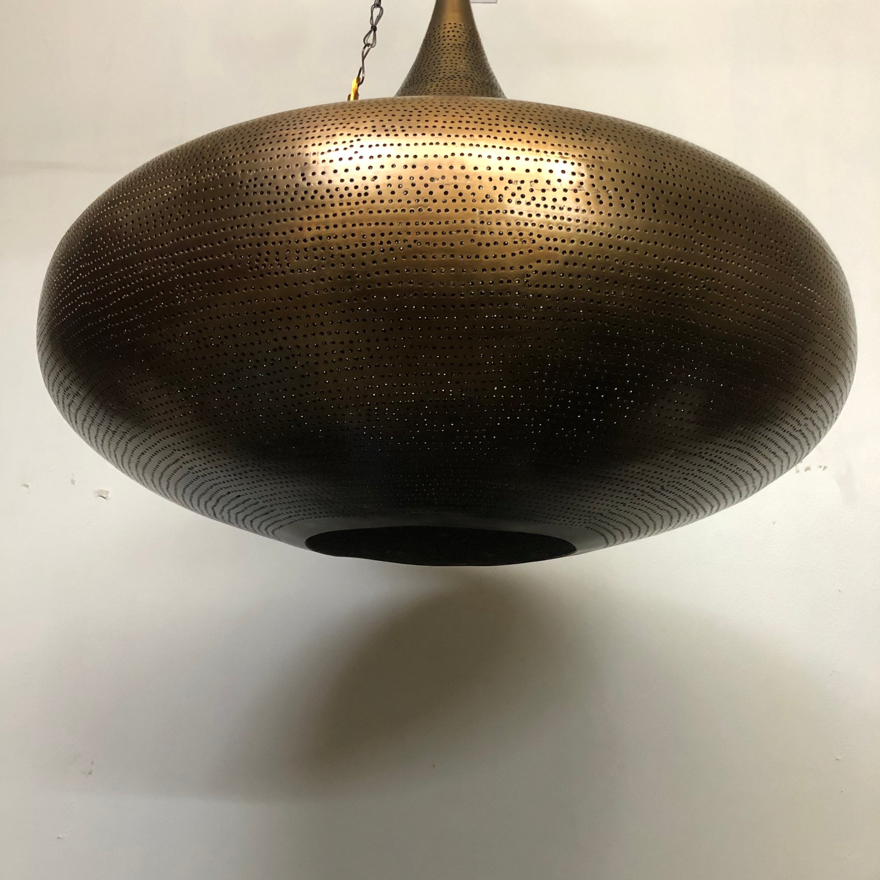 Handcrafted Moroccan Ceiling Lights Pendant Lamp Fixture Hanging lamp Bronze Color