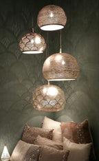 Moroccan Pendant Lamp Hanging Lamp , Brass Ceiling Lamps ,Copper Lampshade ,Bohemian Home Decor ,Brass Modern Lighting