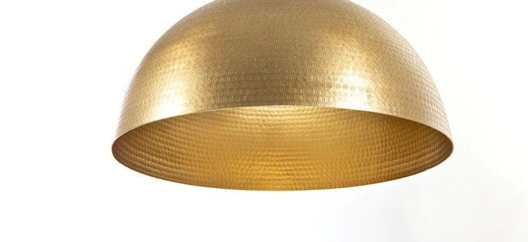 Brass Dome Pendant Lamp Brass Ceiling Lamps Hammered Brass Dome Pendant Light Moroccan Pendant Lamp