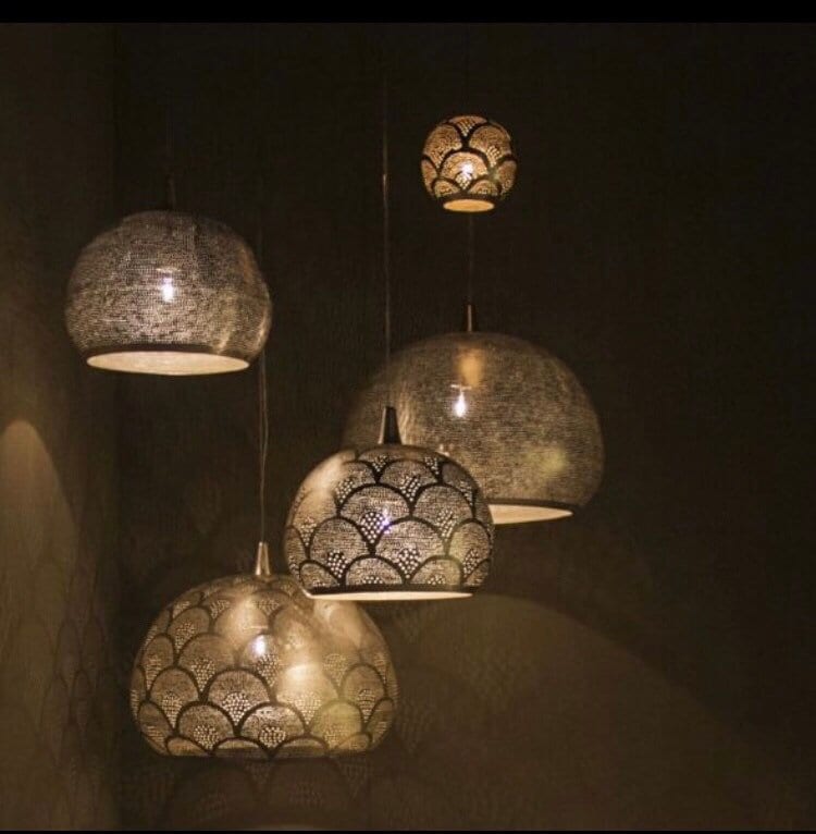 Moroccan Pendant Lamp Hanging Lamp , Brass Ceiling Lamps ,Copper Lampshade ,Bohemian Home Decor ,Brass Modern Lighting