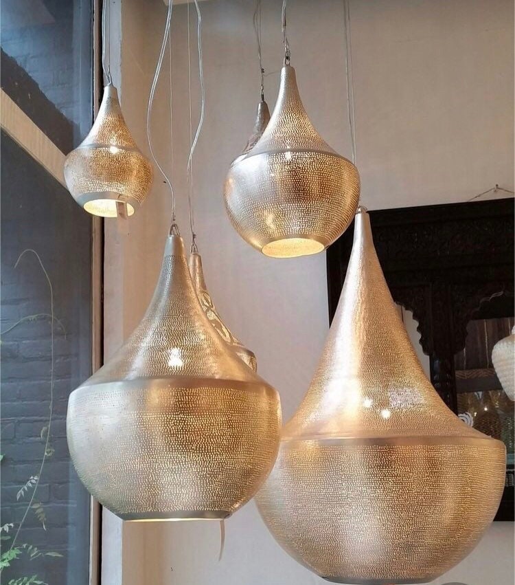 Moroccan Pendant Lamp Hanging Lamp , Brass Ceiling Lamps ,Copper Lampshade ,Bohemian Home Decor ,Brass Modern Lighting