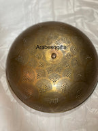 Handcrafted Moroccan Ceiling Lights, Flush Mount . aged Bronze Color Wall Lamp