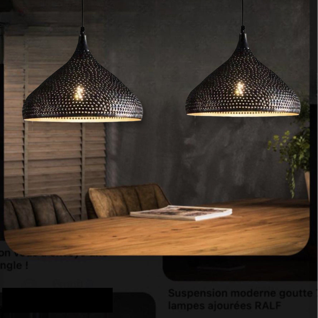 16” Pendant Lamps. Ceiling lamp. Moroccan Chandelier. Moroccan Ceiling Lights. Kitchen Island Lighting. Black outside & Gold
