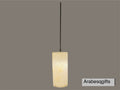 Cylinder9.8” White Alabaster Pendant Lamp, Hanging Lamp, Ceiling Light, Natural Stone