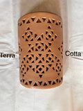 Clay Wall Light , Clay Sconces, Wall Lamp , Handmade Clay Terra Cotta Wall Lights