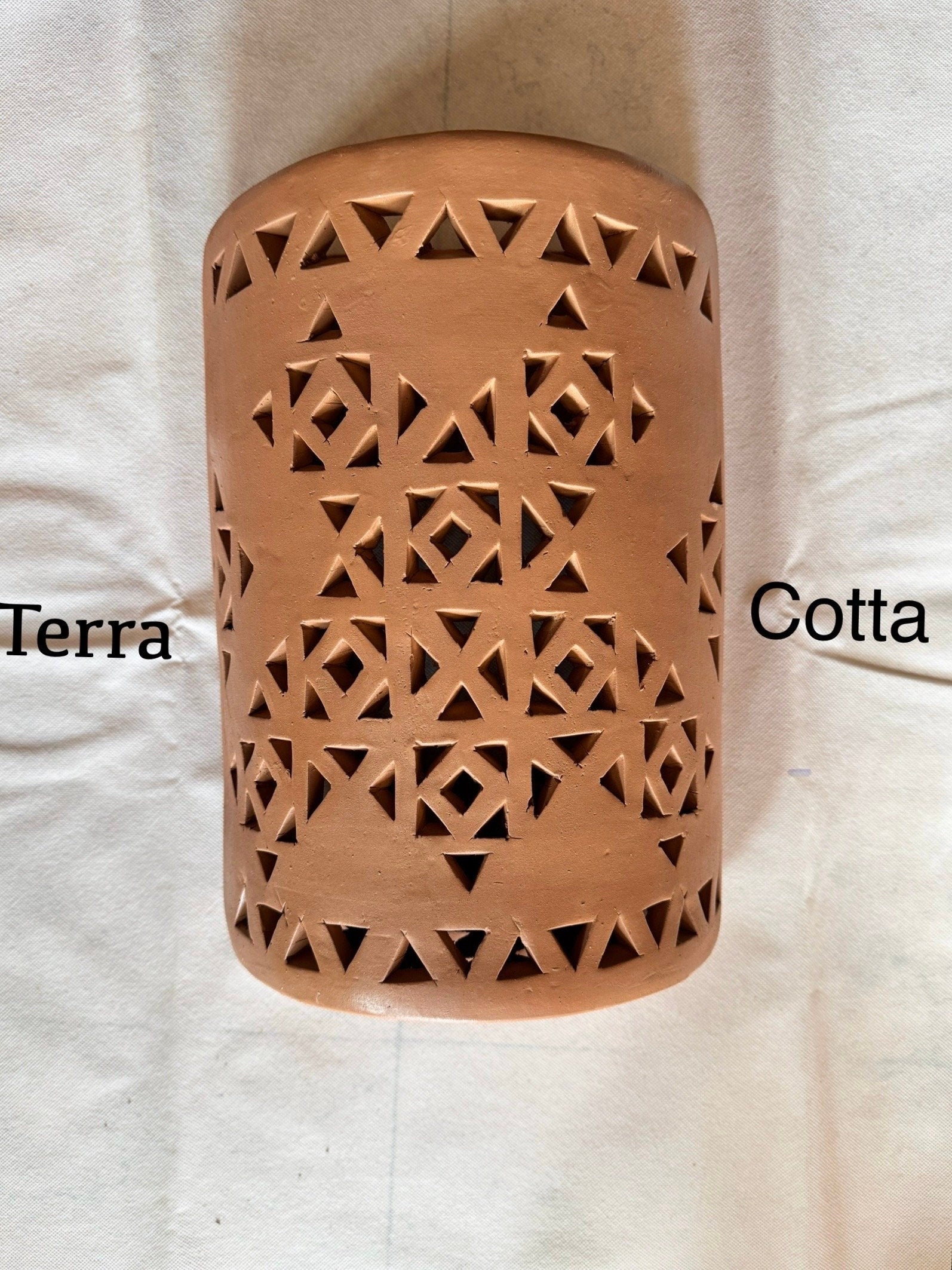 Clay Wall Light , Clay Sconces, Wall Lamp , Handmade Clay Terra Cotta Wall Lights