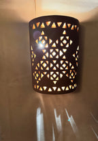 Clay Wall Light , Clay Sconces, Wall Lamp , Handmade Clay Terra Cotta Wall Lights