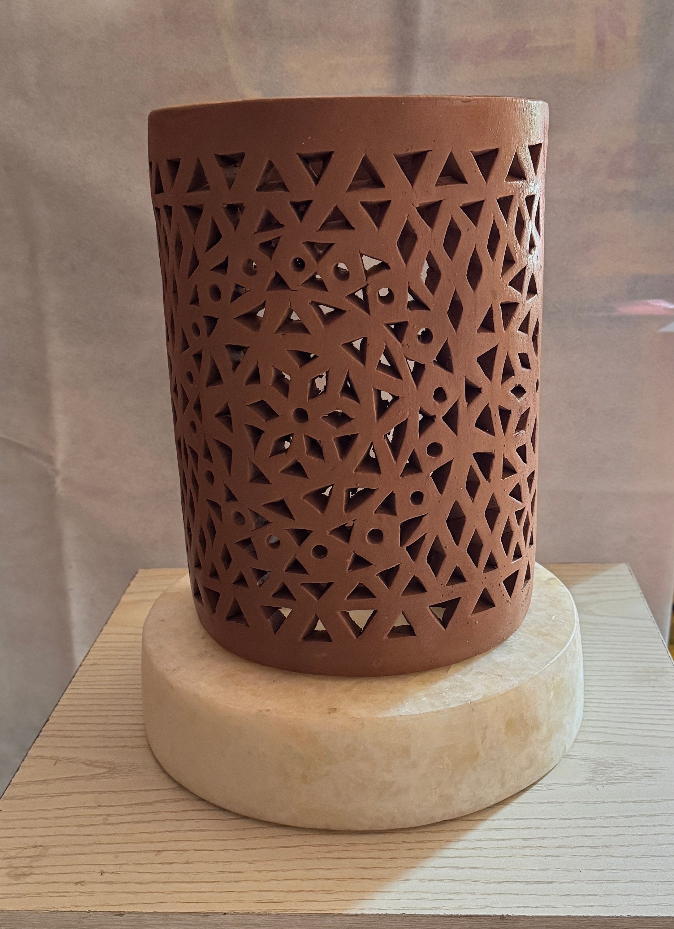 Clay Wall Light , Clay Sconces, Wall Lamp , Handmade Clay Terra Cotta Wall Lights