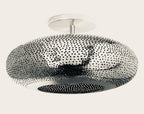 Ceiling Flush Mount, Semi flush Mount, Moroccan Brass Pendant Lamp, Ceiling Light, Copper Light. Oval shaped