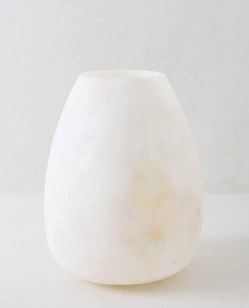 Set Of 3 White ALABASTER CANDLE HOLDER White Alabaster Candle Holder. Tea Light Candle Holder. Alabaster Natural Stone