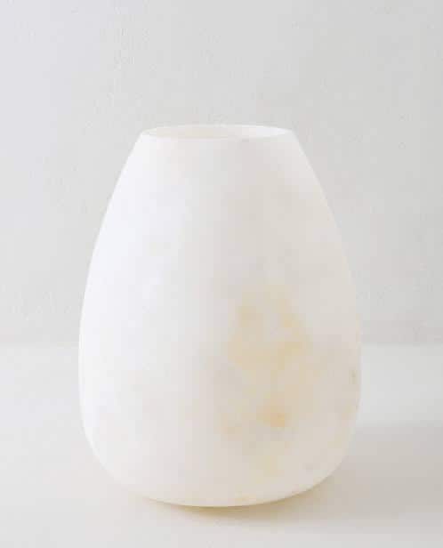 Set Of 6 White ALABASTER CANDLE HOLDER White Alabaster Candle Holder. Tea Light Candle Holder. Alabaster Natural Stone