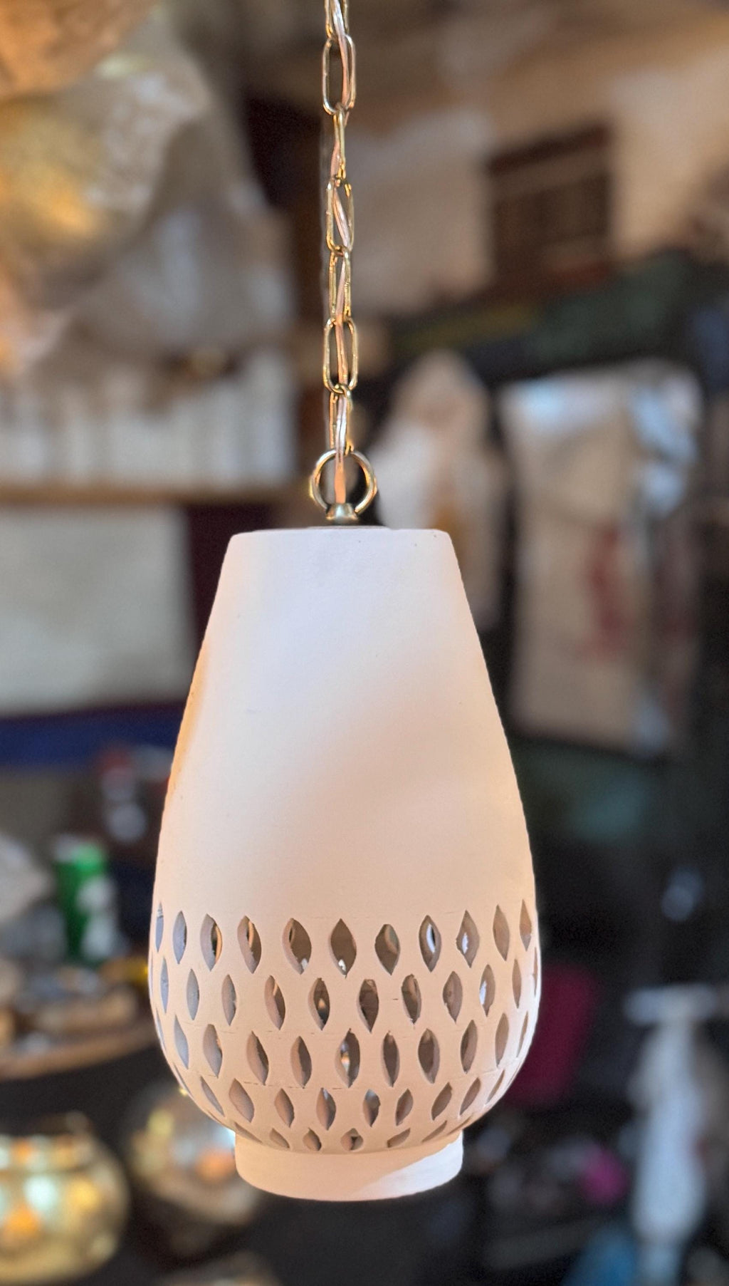 Clay Set Of 2 Pendant Lamp, Clay Ceiling Light, Hanging Lights, Off-White Clay Light