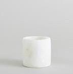 Set Of 6 White ALABASTER CANDLE HOLDER White Alabaster Candle Holder. Tea Light Candle Holder. Alabaster Natural Stone