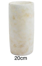 Set Of 6 White ALABASTER CANDLE HOLDER White Alabaster Candle Holder. Tea Light Candle Holder. Alabaster Natural Stone