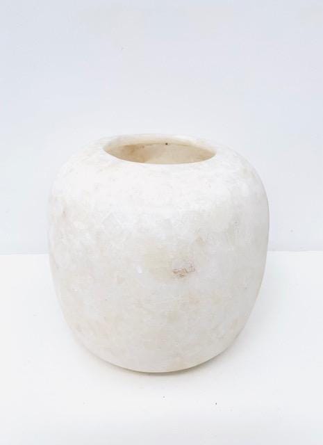 Set Of 6 White ALABASTER CANDLE HOLDER White Alabaster Candle Holder. Tea Light Candle Holder. Alabaster Natural Stone