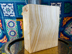 Alabaster Wall Light, Alabaster Stone Scones, Egyptian Handmade Alabaster Wall Light. Rectangle Wall Lamp
