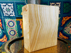 Alabaster Wall Light, Alabaster Stone Scones, Egyptian Handmade Alabaster Wall Light. Rectangle Wall Lamp