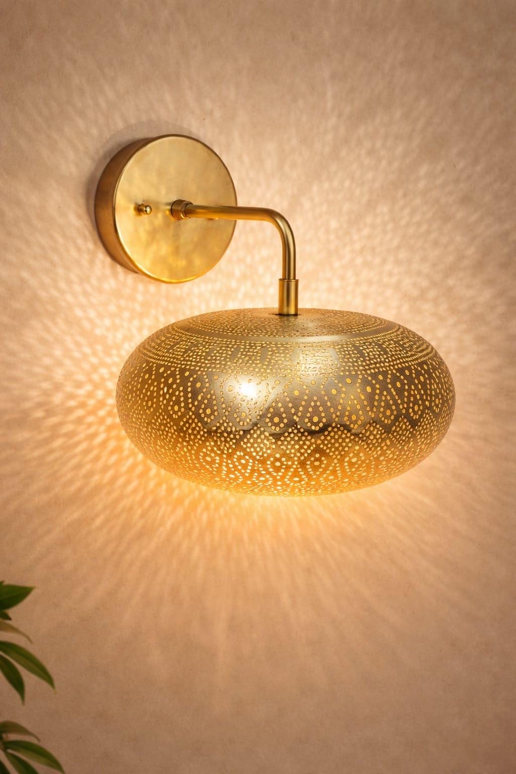 Brass Wall Lamp, Sconces, Pendant Wall Lamp, Moroccan Light, Ceiling Light, Metal Wall Light